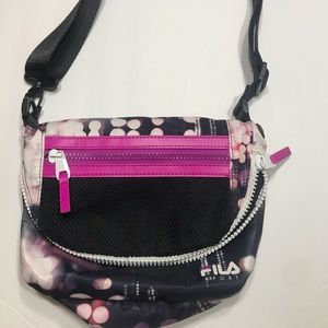 Fila Sport black/pink multicolored purse.